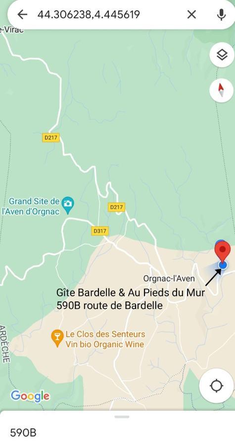 Gite Bardelle Orgnac-lʼAven Kültér fotó